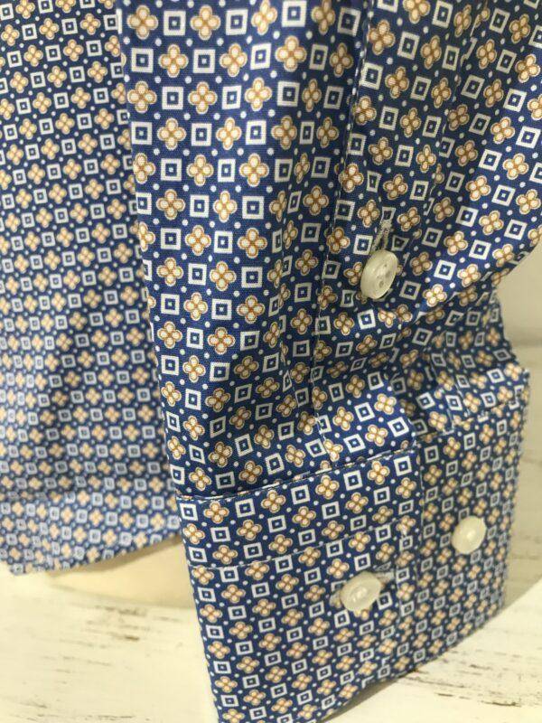 JCM Jey Coleman Camicia Uomo Microfantasia Slim Fit