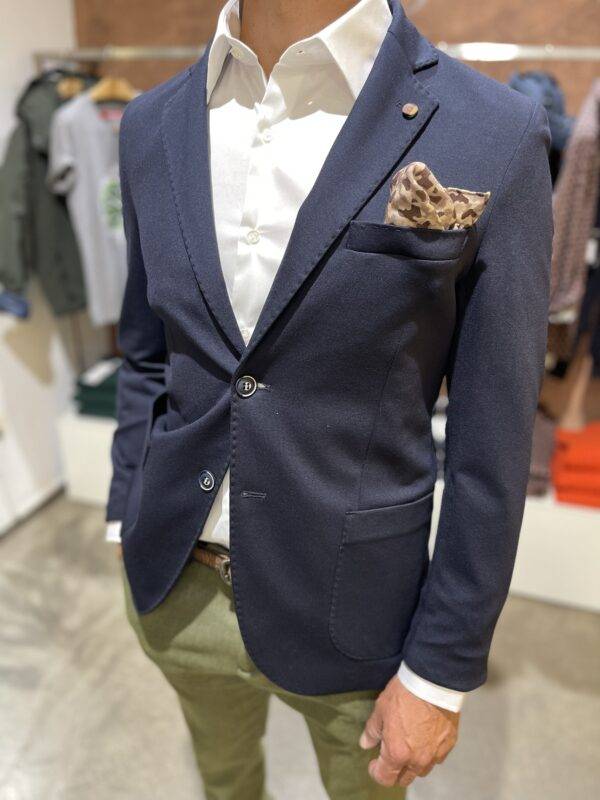 JCM Jey Coleman Giacca Uomo Blu Punto Milano Piero Giachi