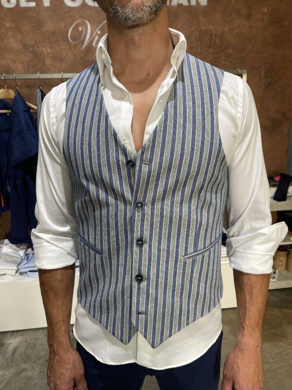 JCM Jey Coleman Gilet Uomo Elegante Estivo Piero Giachi