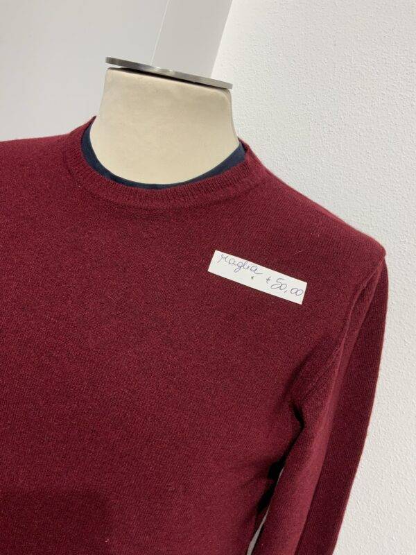 JCM Jey Coleman Maglia Uomo Misto Lana Con Rotture