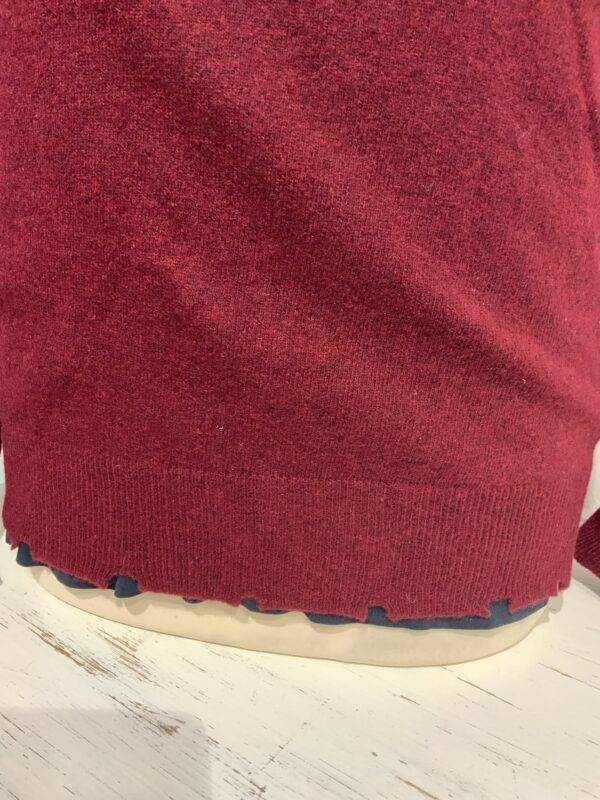 JCM Jey Coleman Maglia Uomo Misto Lana Con Rotture