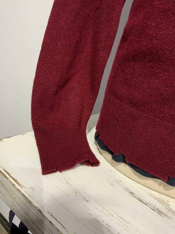 JCM Jey Coleman Maglia Uomo Misto Lana Con Rotture