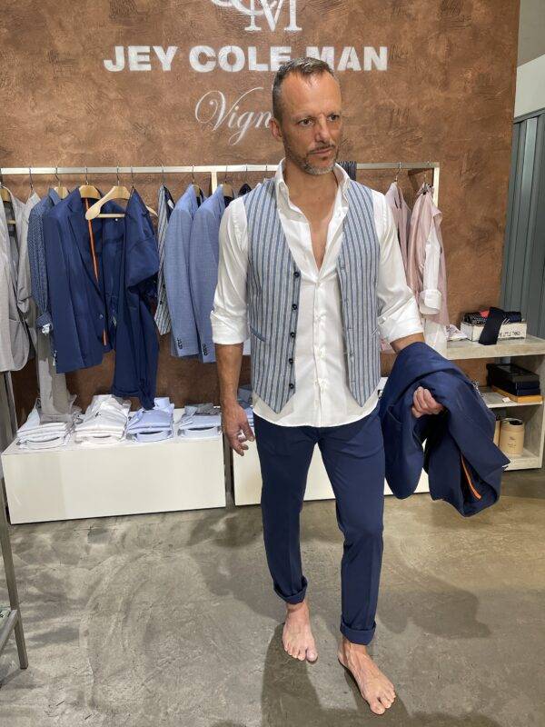 JCM Jey Coleman Pantalone Uomo Blu Punto Milano Exibit