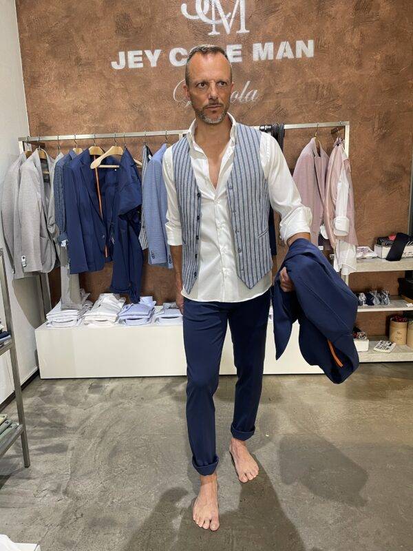 JCM Jey Coleman Pantalone uomo blu punto milano Exibit