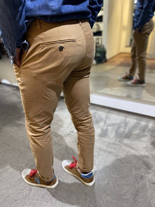 JCM Jey Coleman Pantalone Uomo Casual In Gabardina Roy Roger’s