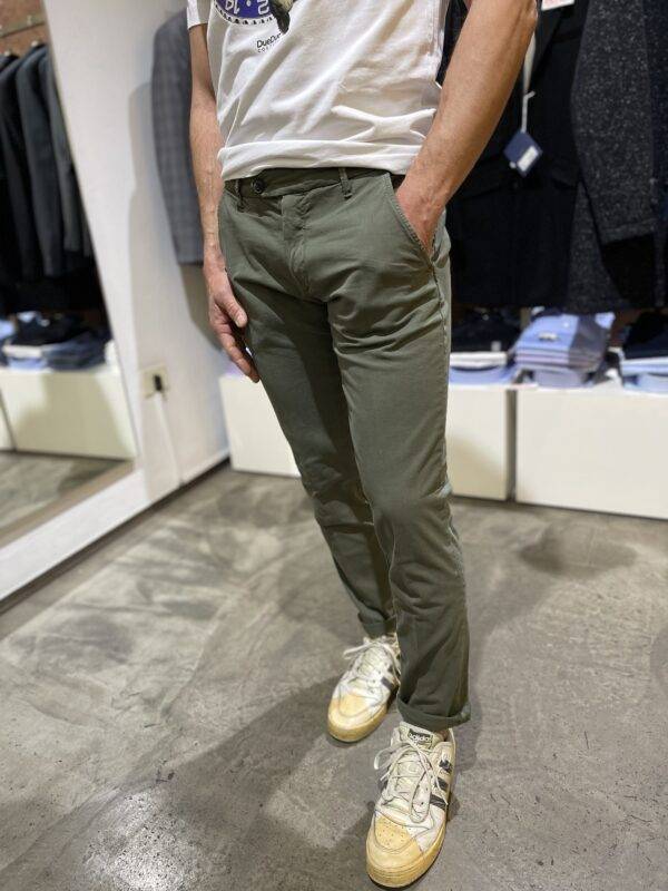 JCM Jey Coleman Pantalone uomo casual in gabardina Roy Roger’s