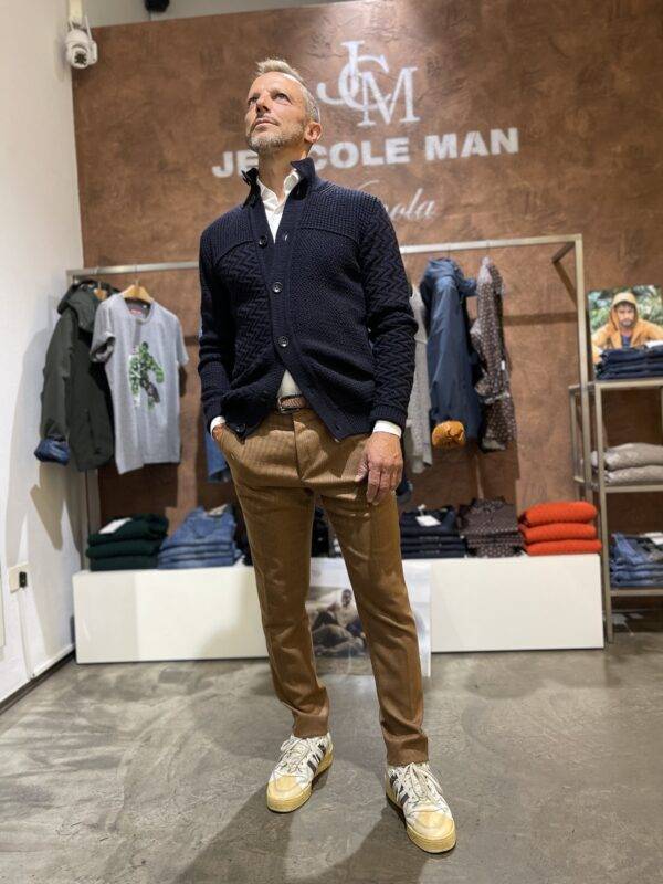 JCM Jey Coleman Pantaloni Uomo Microfantasia Exibit