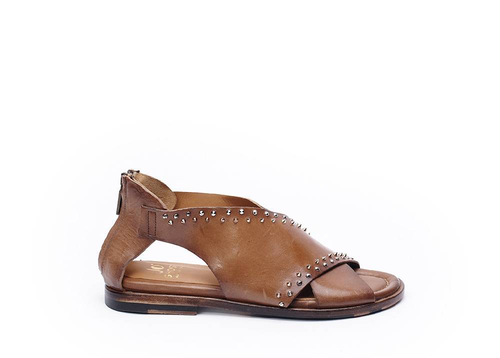 Jo Ghost Sandalo Vacchetta Cuoio