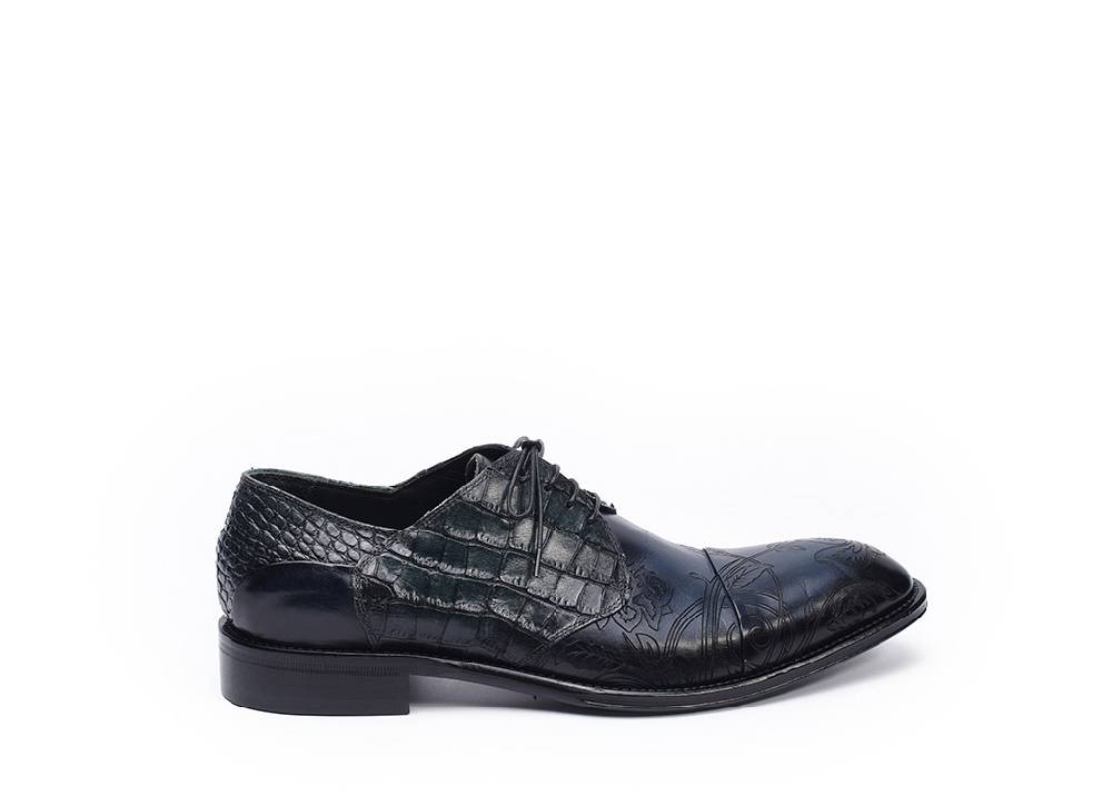 Jo Ghost Scarpa Stringata Diver Blue Navy