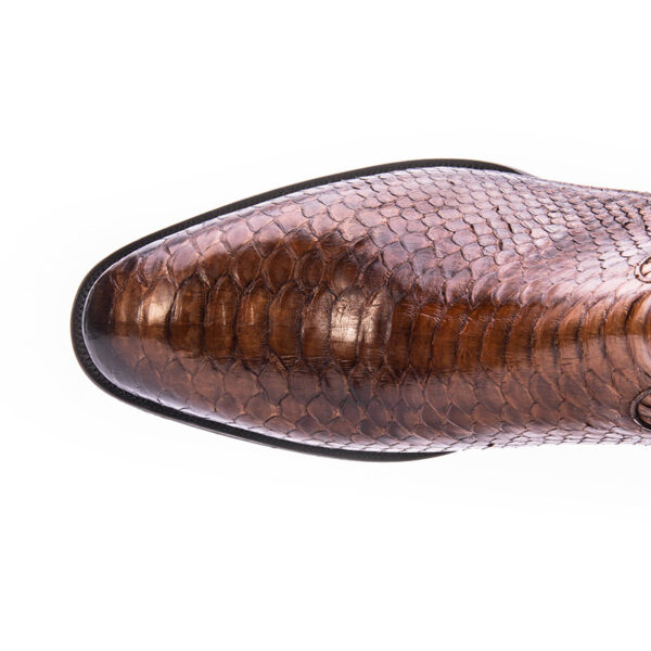 Jo Ghost Stivaletto In Pitone Lavato 2332 Bis