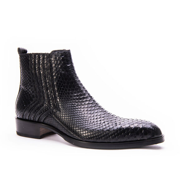 Jo Ghost Stivaletto nero in pitone 2014