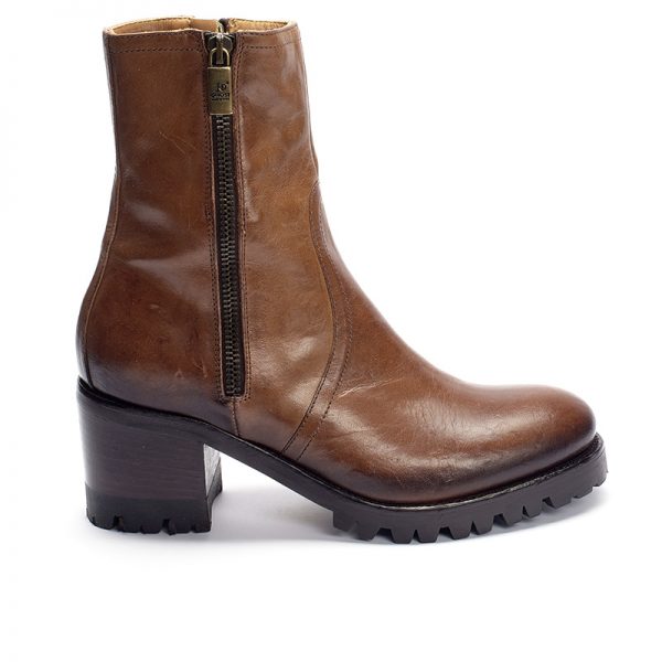 Jo Ghost Stivaletto Vacchetta Noce 3405