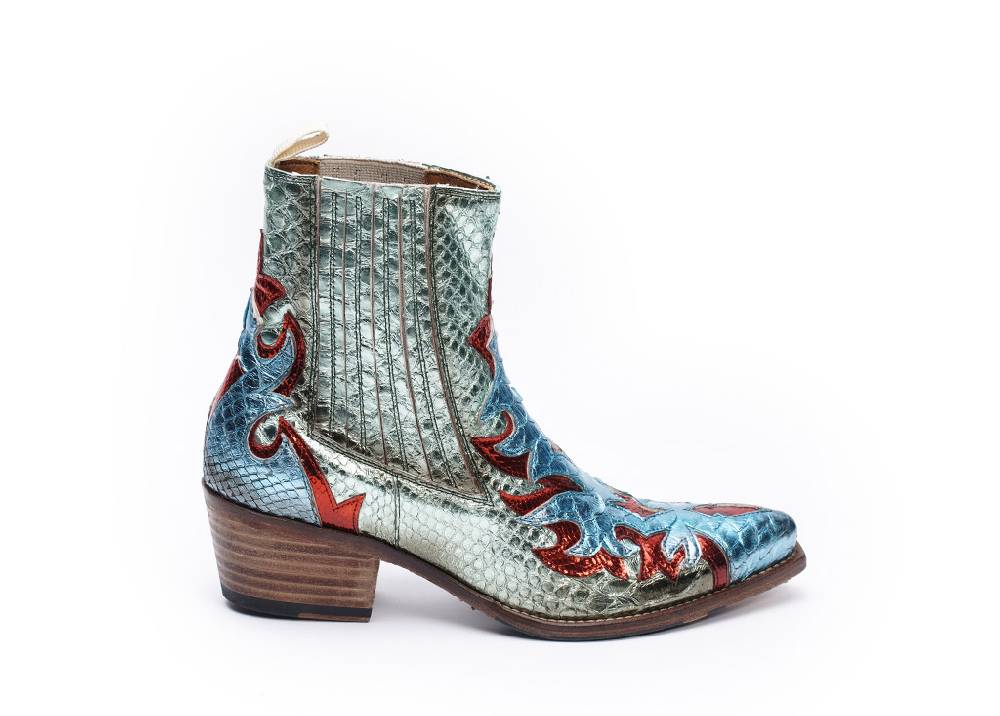 Jo Ghost Tronchetto Pitone Reticulatus Multicolor