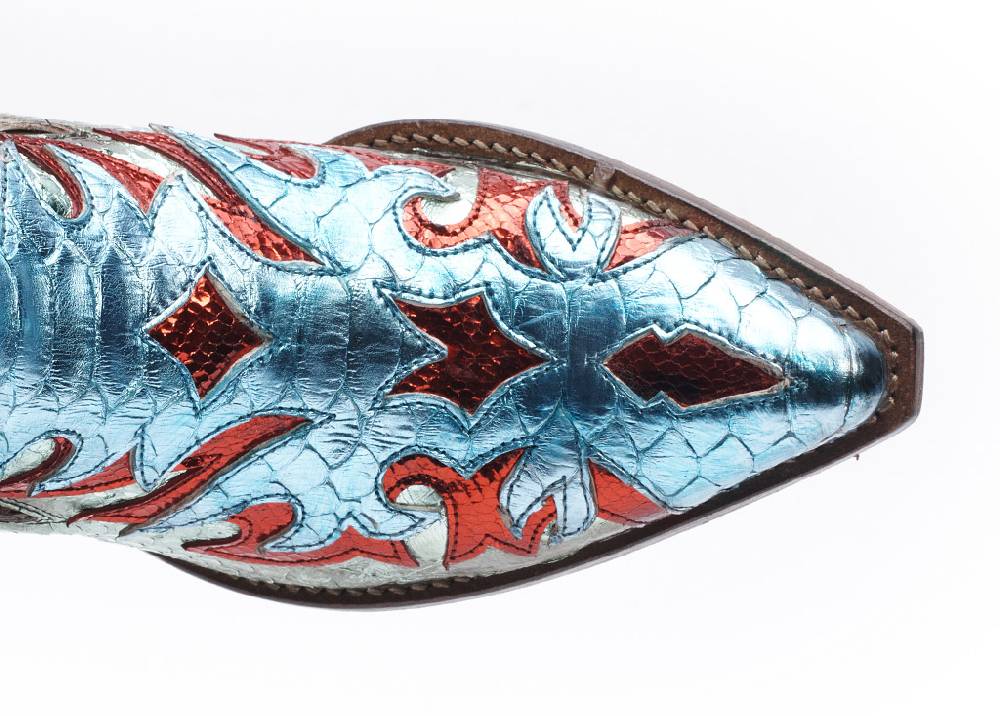 Jo Ghost Tronchetto Pitone Reticulatus Multicolor