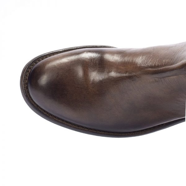 Jo Ghost Stivaletto Cavallo Crust Testa Di Moro 3552