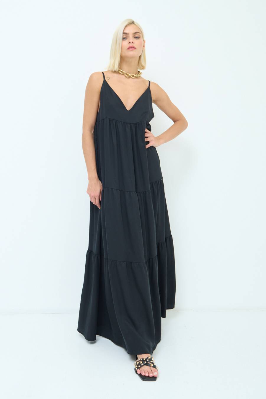 Kikisix ABITO AMPIO MAXI NERO