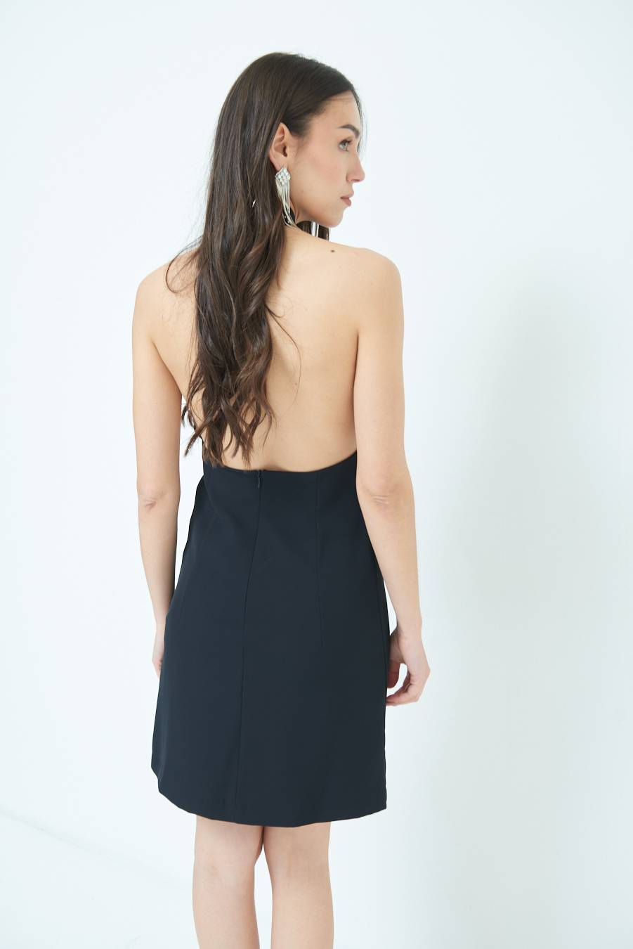 Kikisix ABITO CRAVATTA NERO