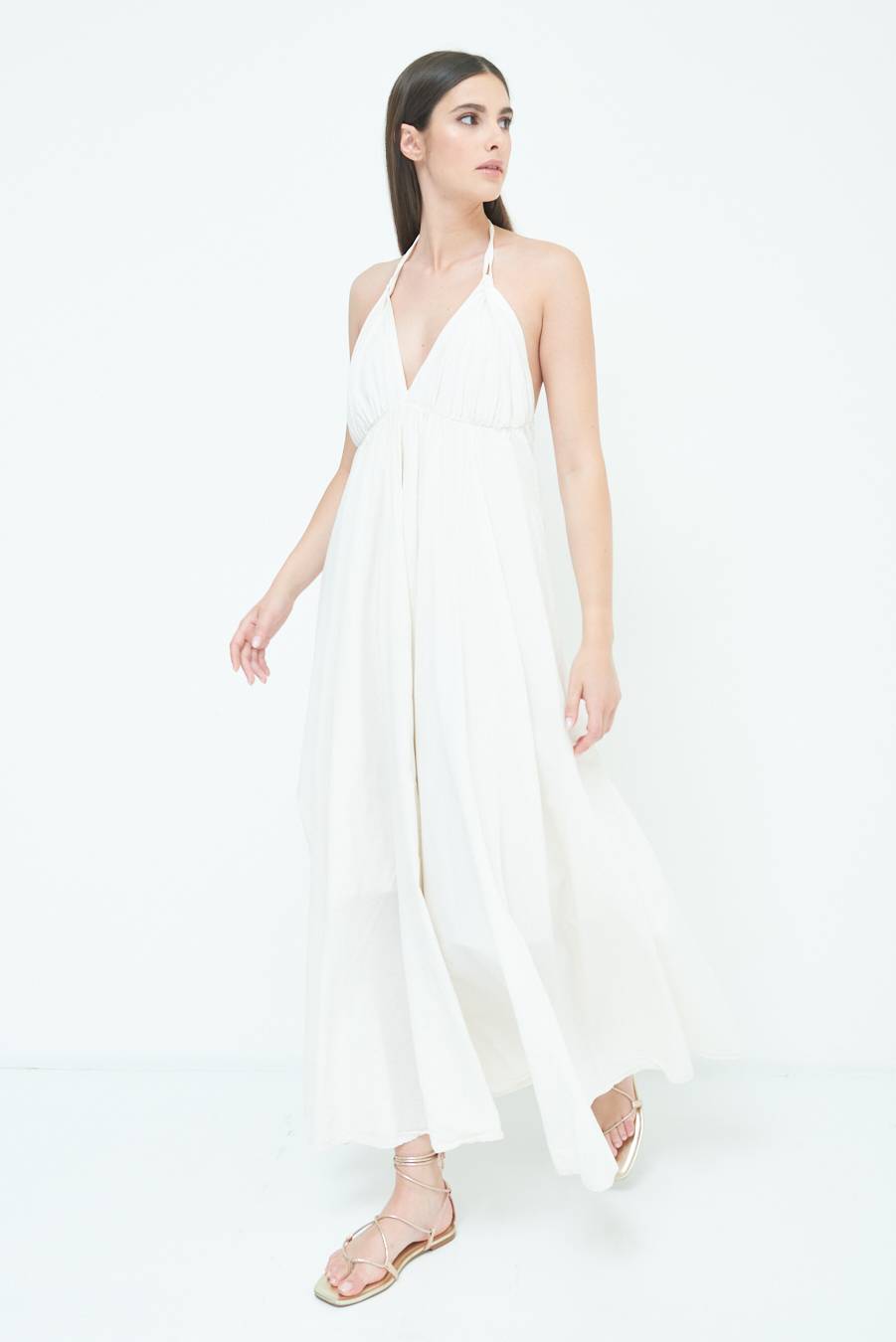 Kikisix ABITO LUNGO INCROCIATO DIETRO BURRO