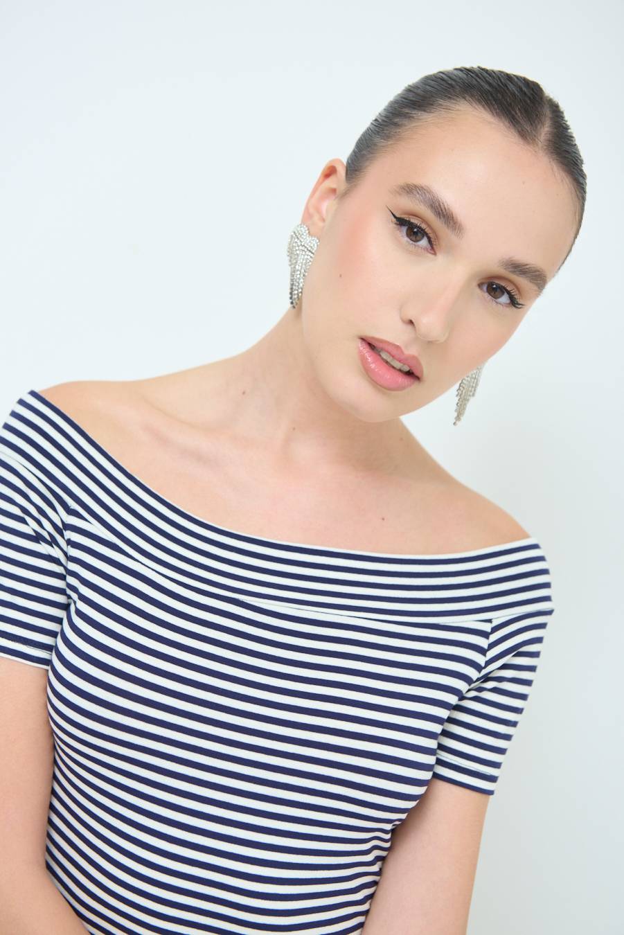 Kikisix ABITO SCOLLO SHIFFER BLU