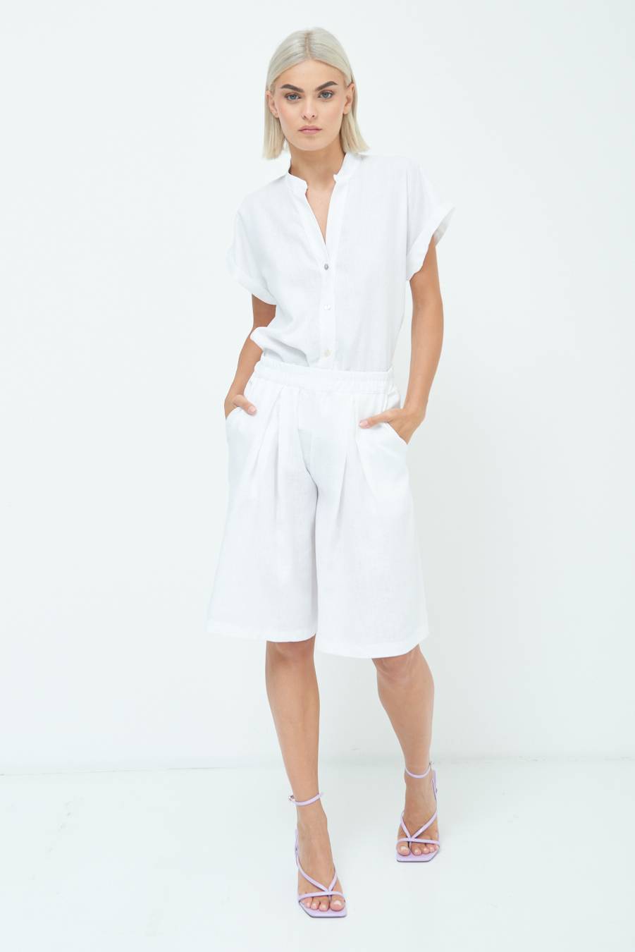 Kikisix BERMUDA CON PINCE PANNA