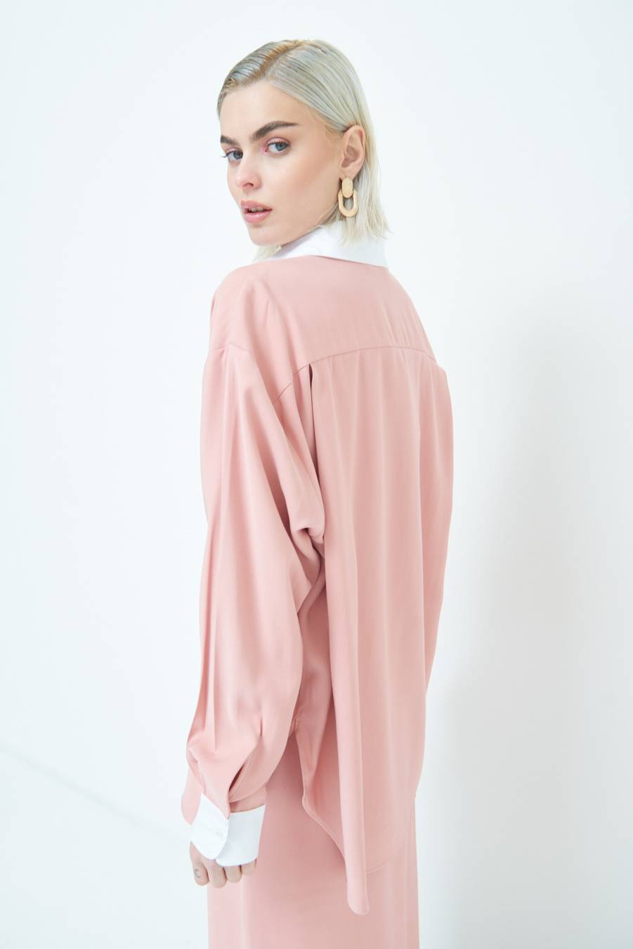 Kikisix CAMICIA COLLETTO B.CO CIPRIA