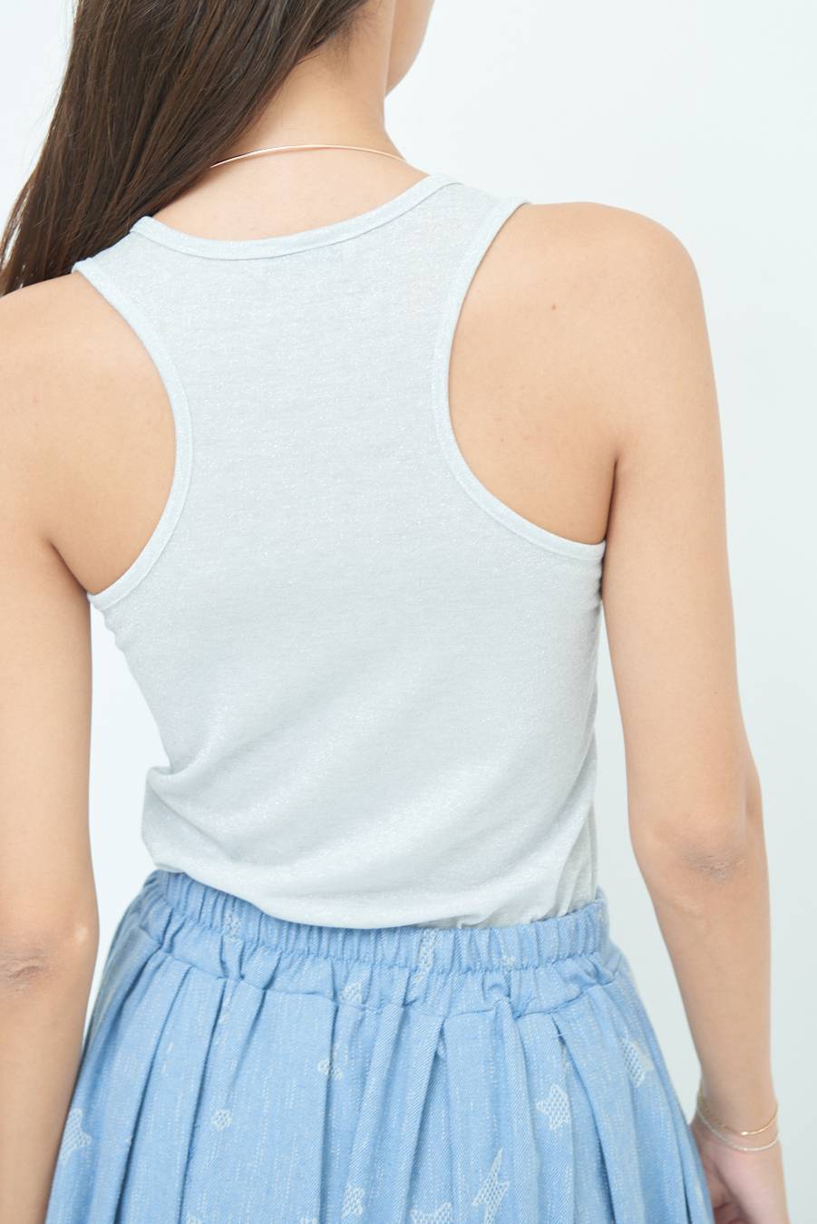 Kikisix CANOTTA VOGATORE ARGENTO