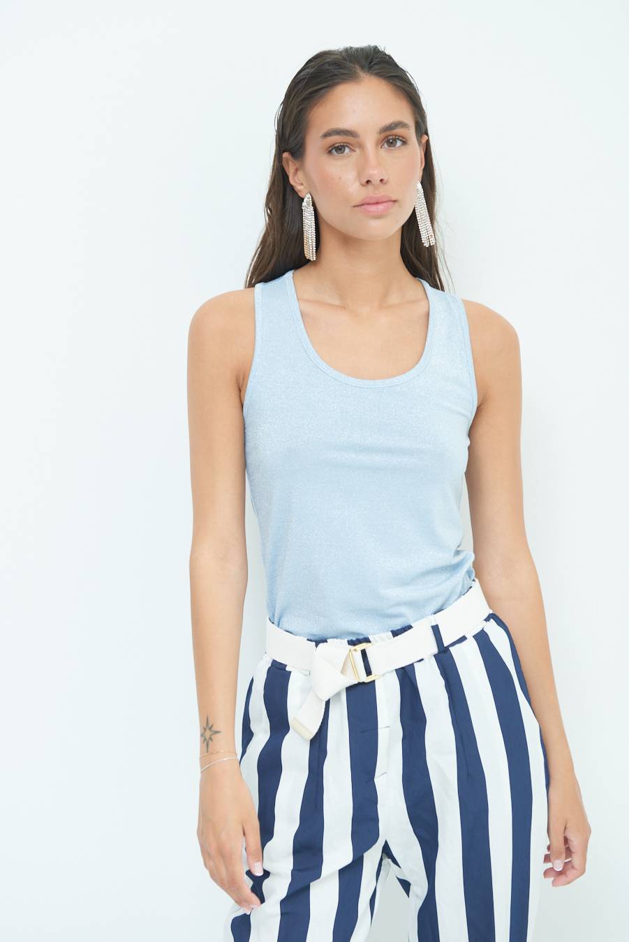 Kikisix CANOTTA VOGATORE CELESTE