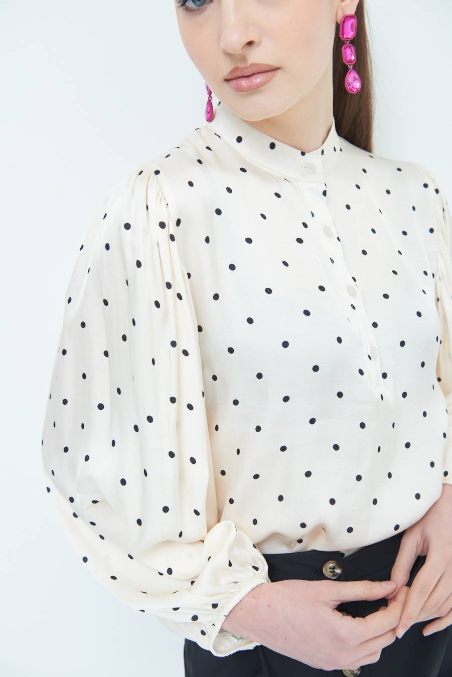 Kikisix CASACCA POIS RASO NERO