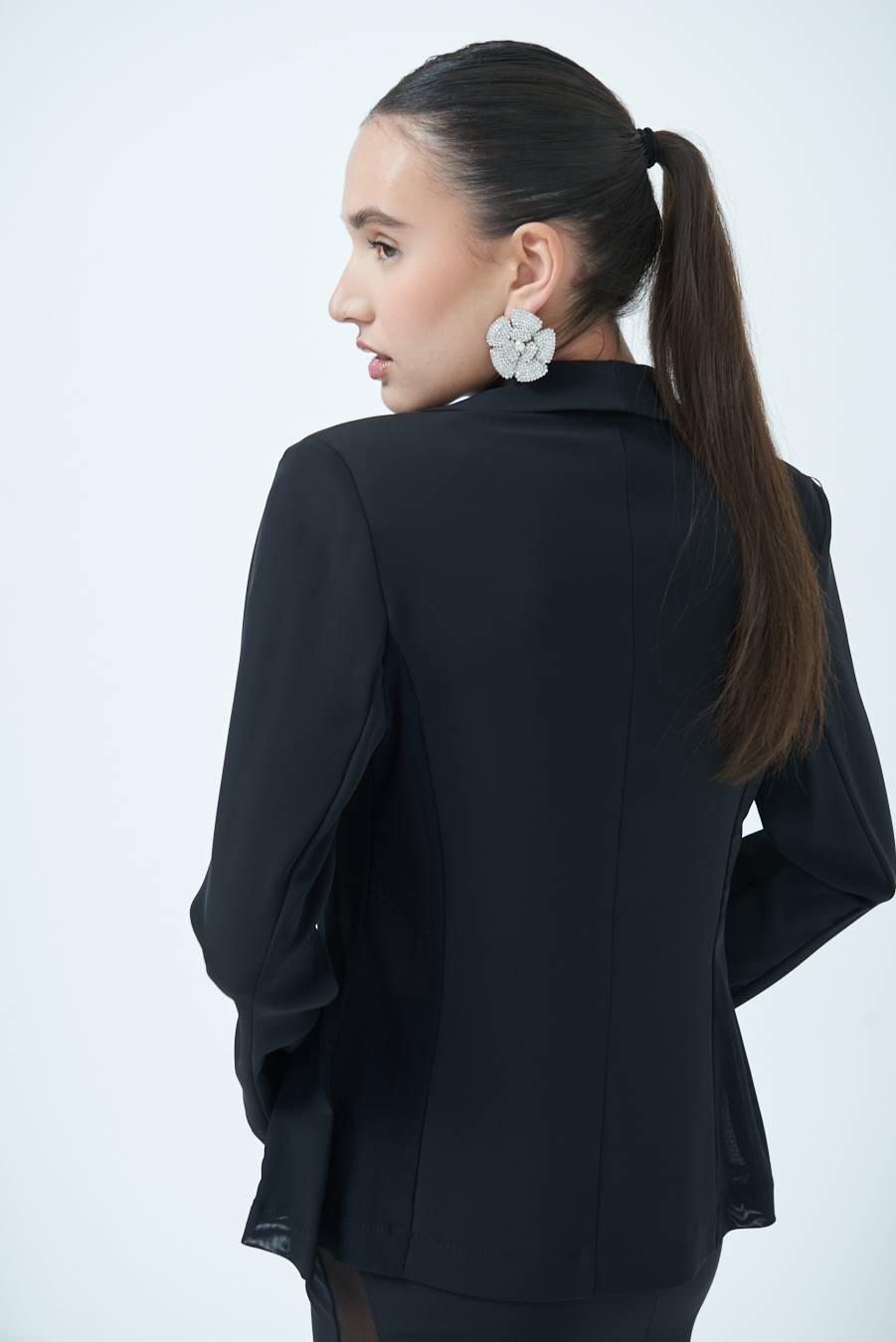 Kikisix GIACCA CADI+RETE NERO