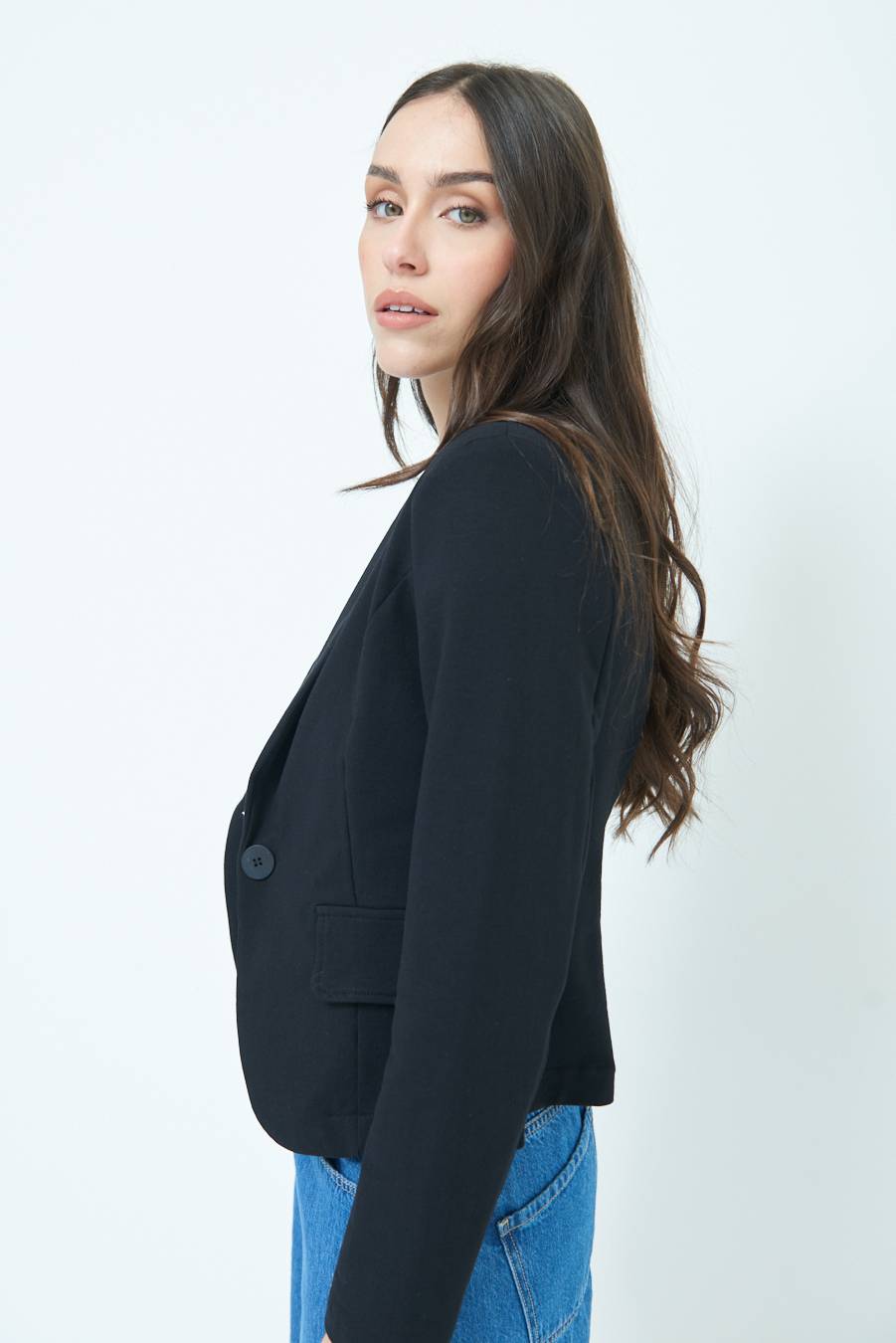 Kikisix GIACCA FELPA NERO