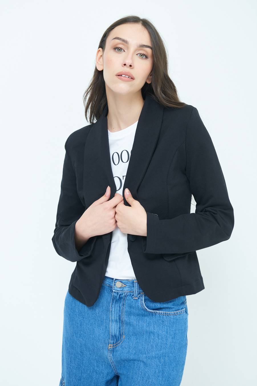 Kikisix GIACCA FELPA NERO