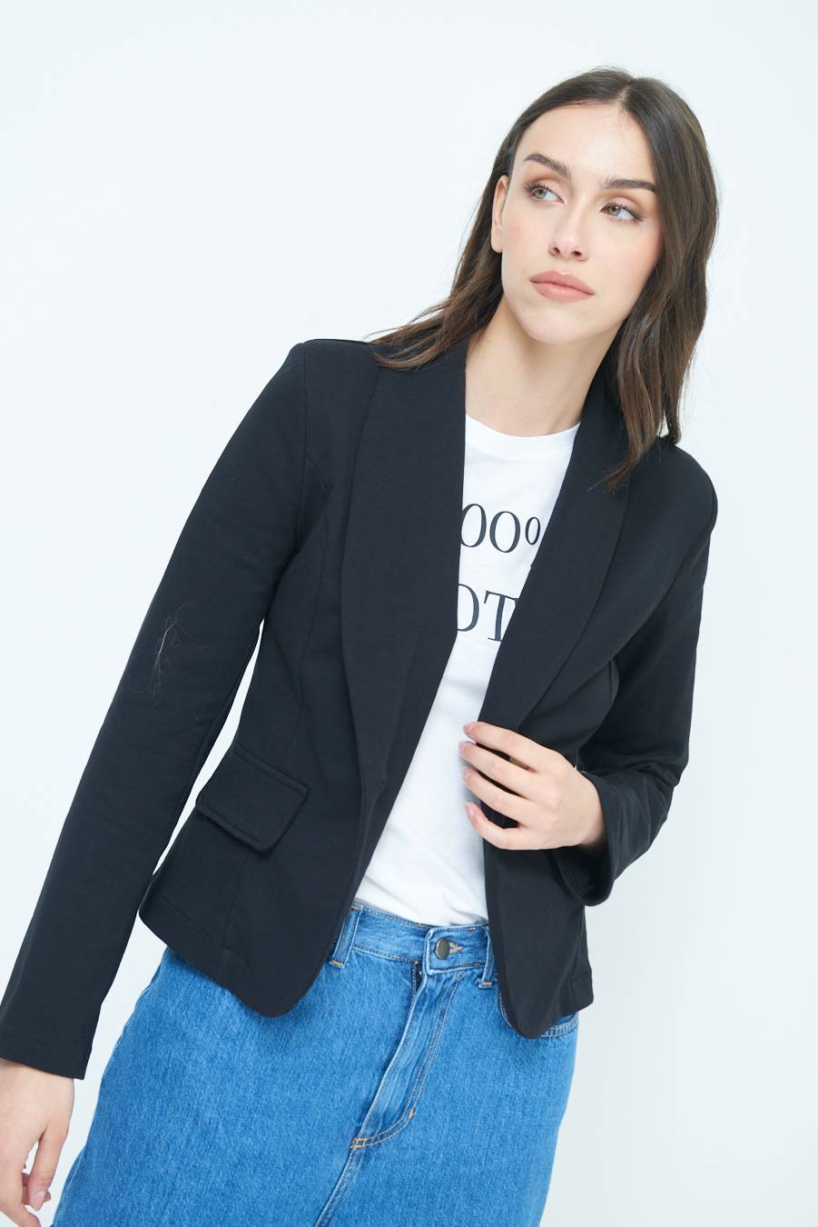 Kikisix GIACCA FELPA NERO