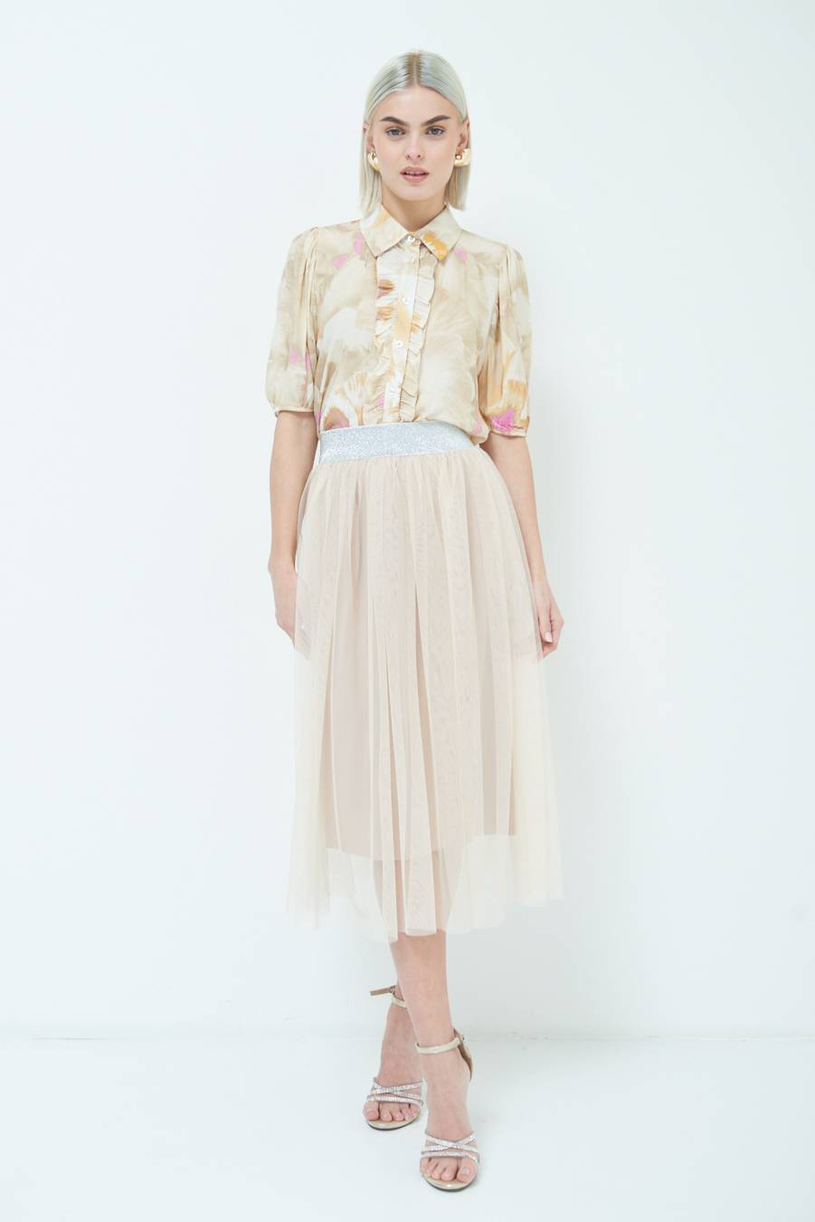 Kikisix GONNA TULLE BEIGE