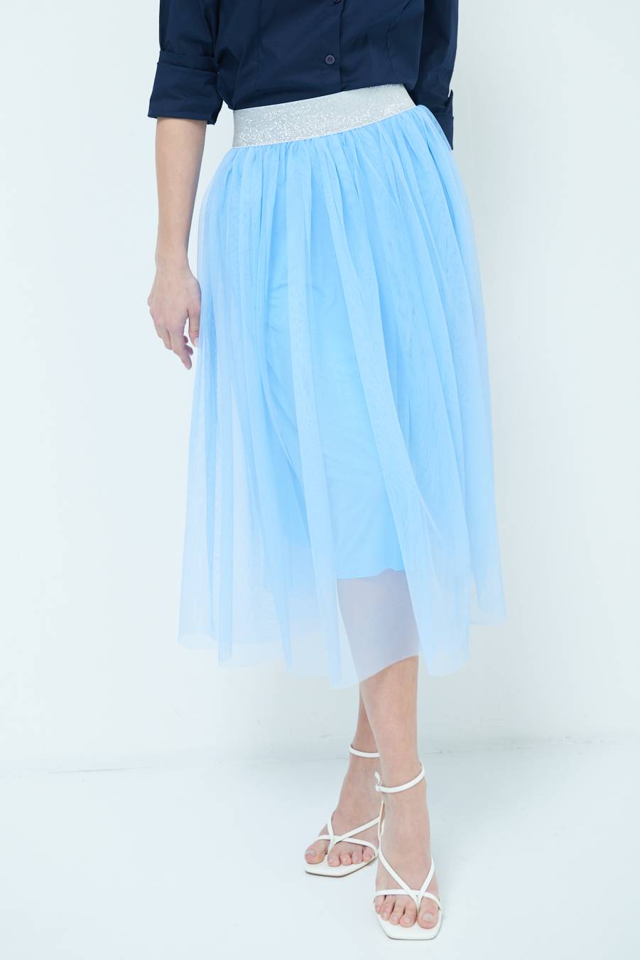 Kikisix GONNA TULLE CELESTE