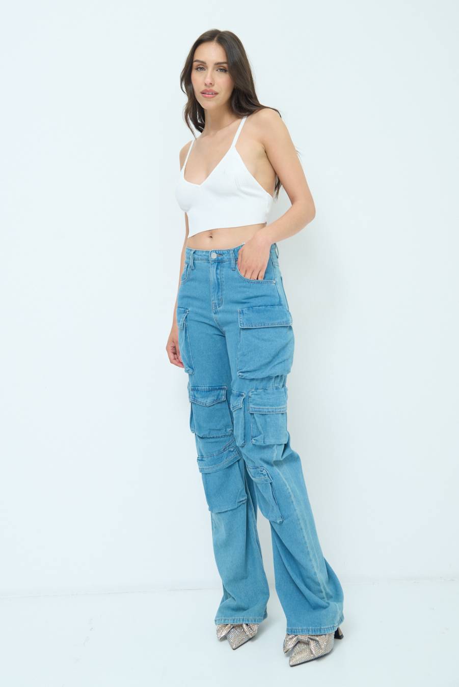 Kikisix JEANS CARGO JEANS