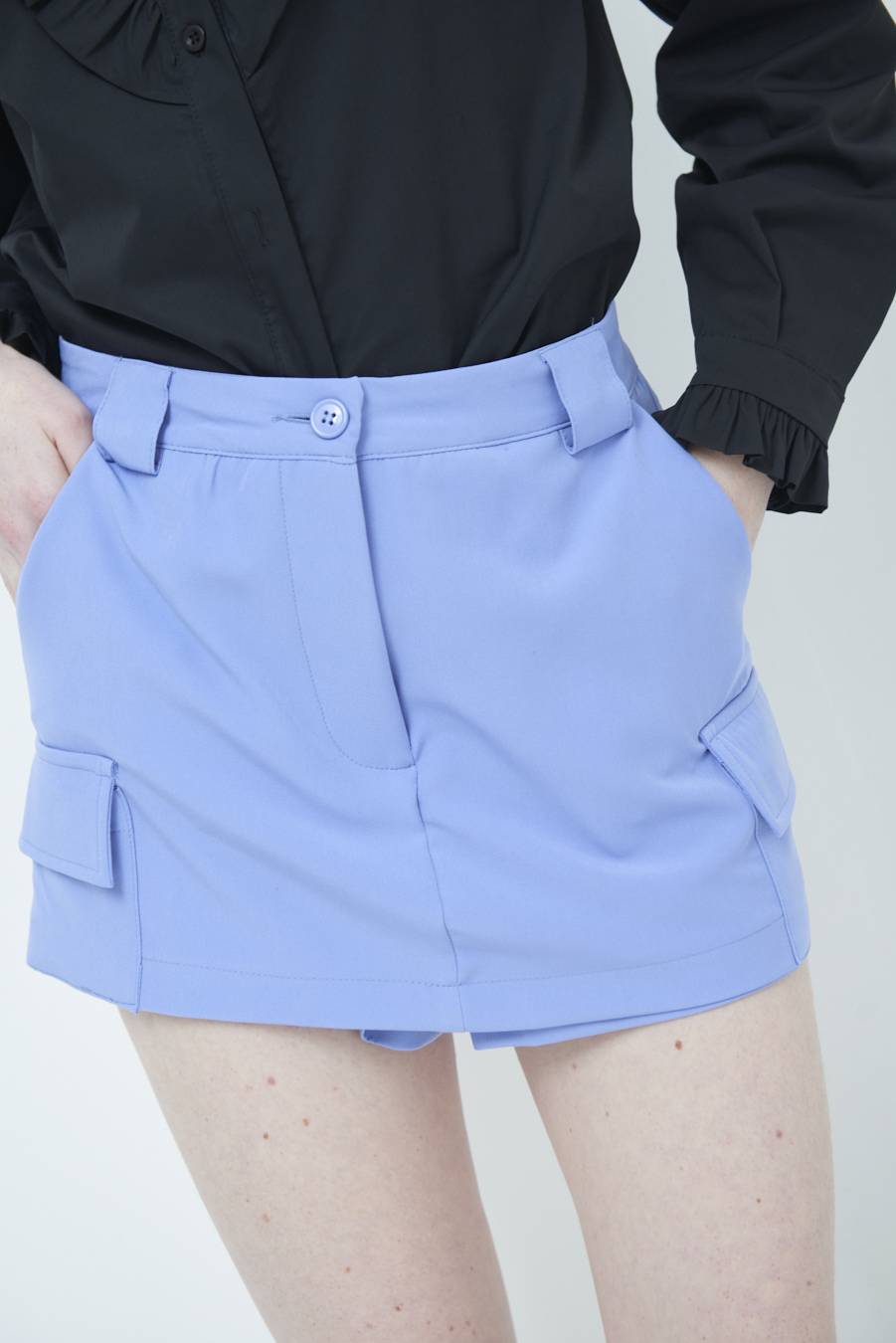 Kikisix PANTAGONNA CARGO CADI INDACO