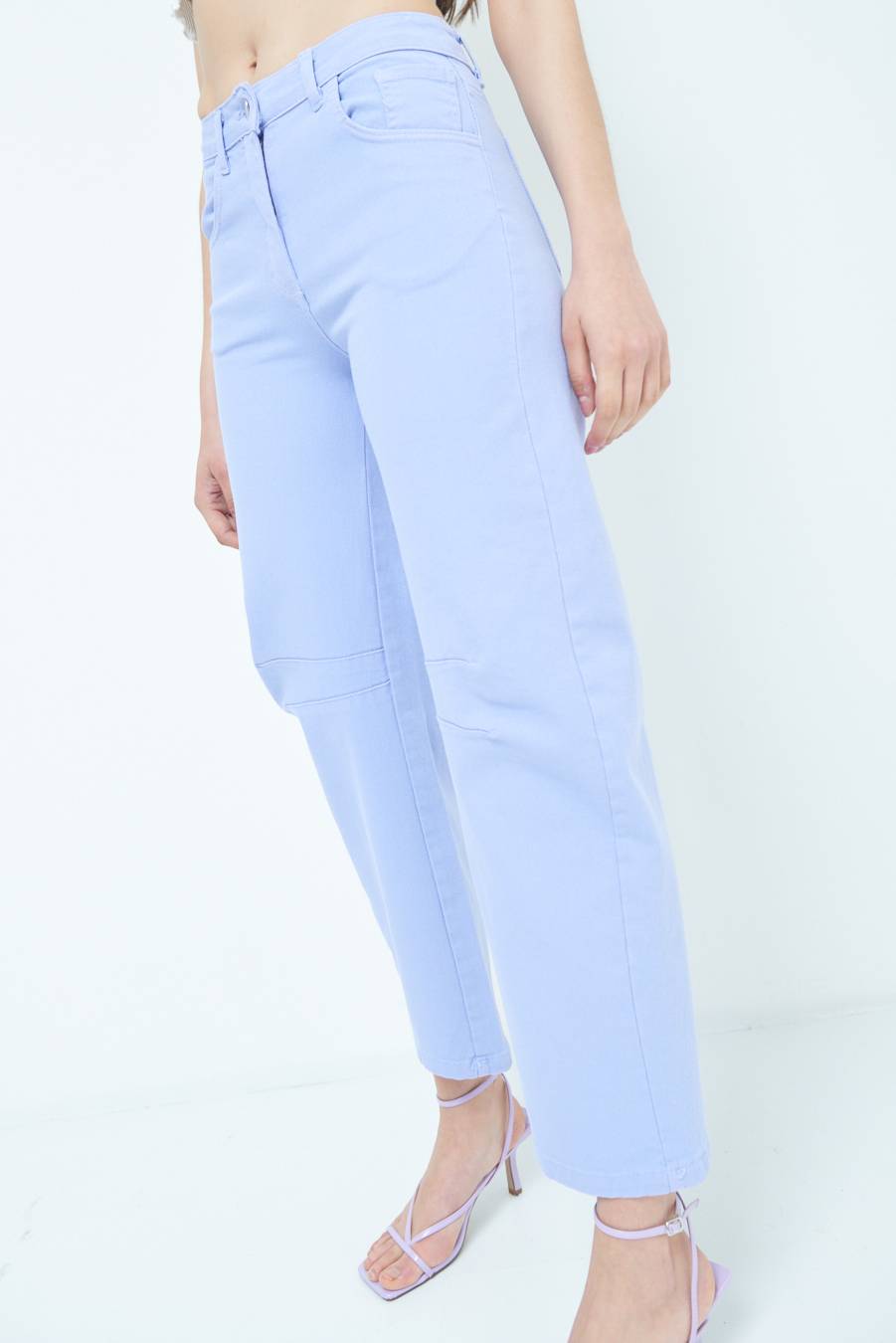 Kikisix PANTALONE LINEA UOVO LILLA