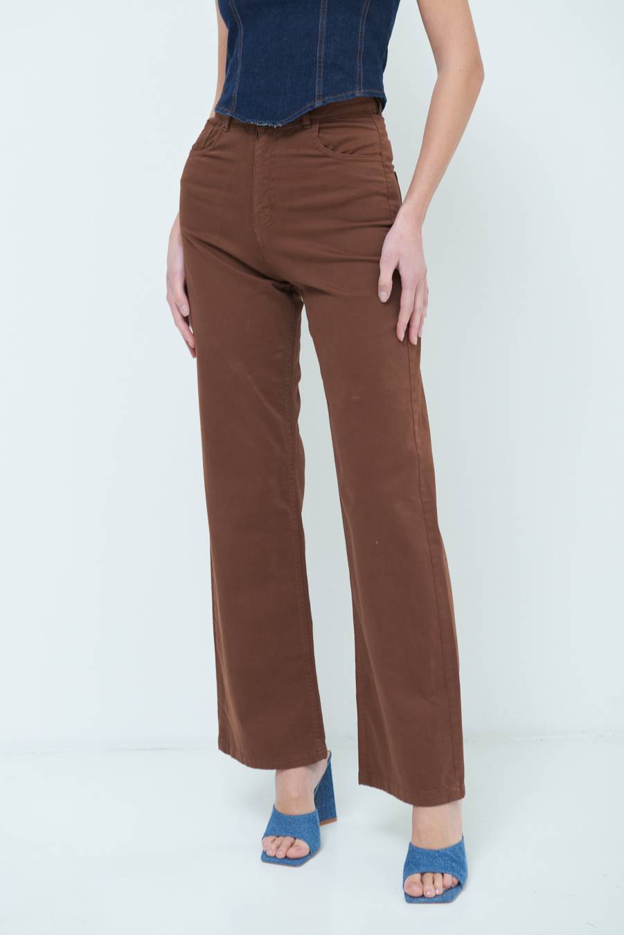 Kikisix PANTALONE PALAZZO MORO