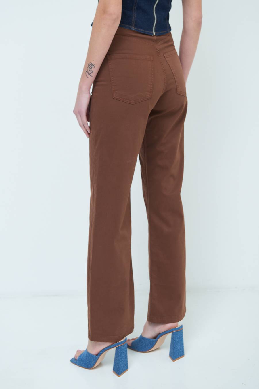 Kikisix PANTALONE PALAZZO MORO