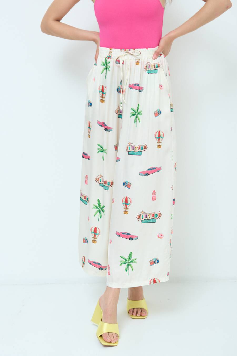 Kikisix PANTALONE PALAZZO PANNA