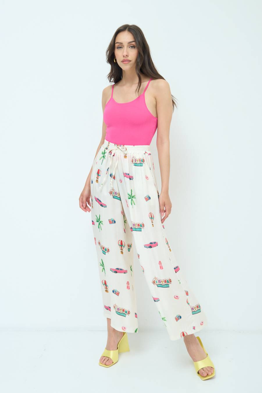 Kikisix PANTALONE PALAZZO PANNA