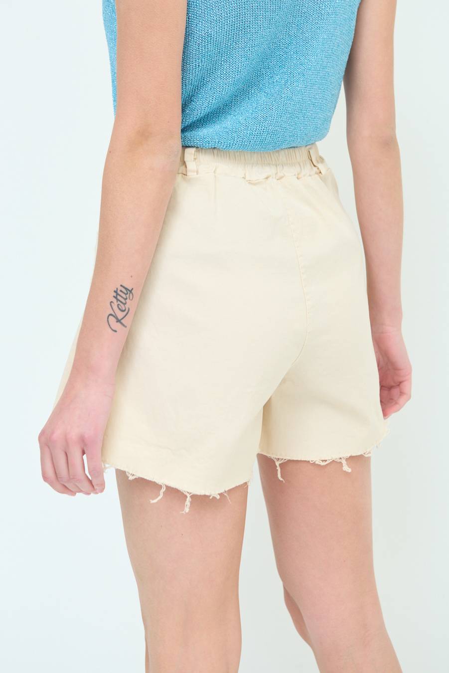 Kikisix SHORT/GONNA COTONE BEIGE