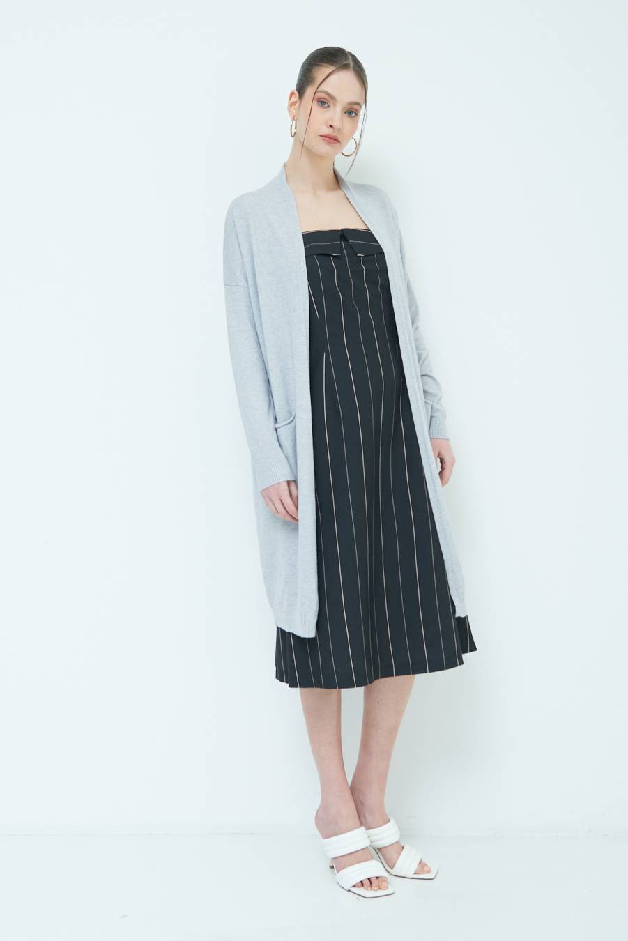 Kikisix SPOLVERINO TASCHE GRIGIO