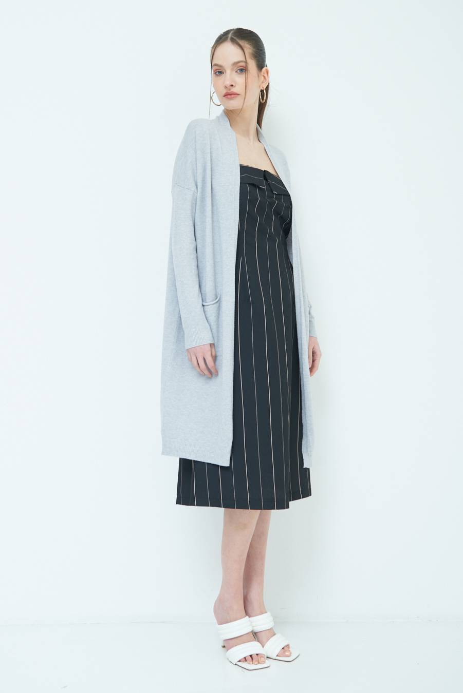 Kikisix SPOLVERINO TASCHE GRIGIO