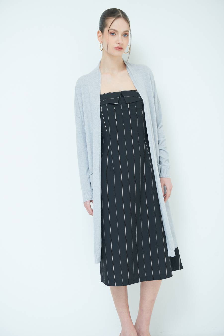 Kikisix SPOLVERINO TASCHE GRIGIO