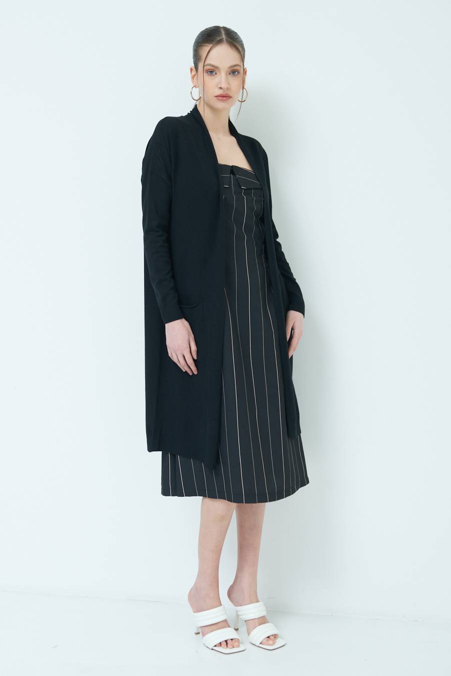 Kikisix SPOLVERINO TASCHE NERO