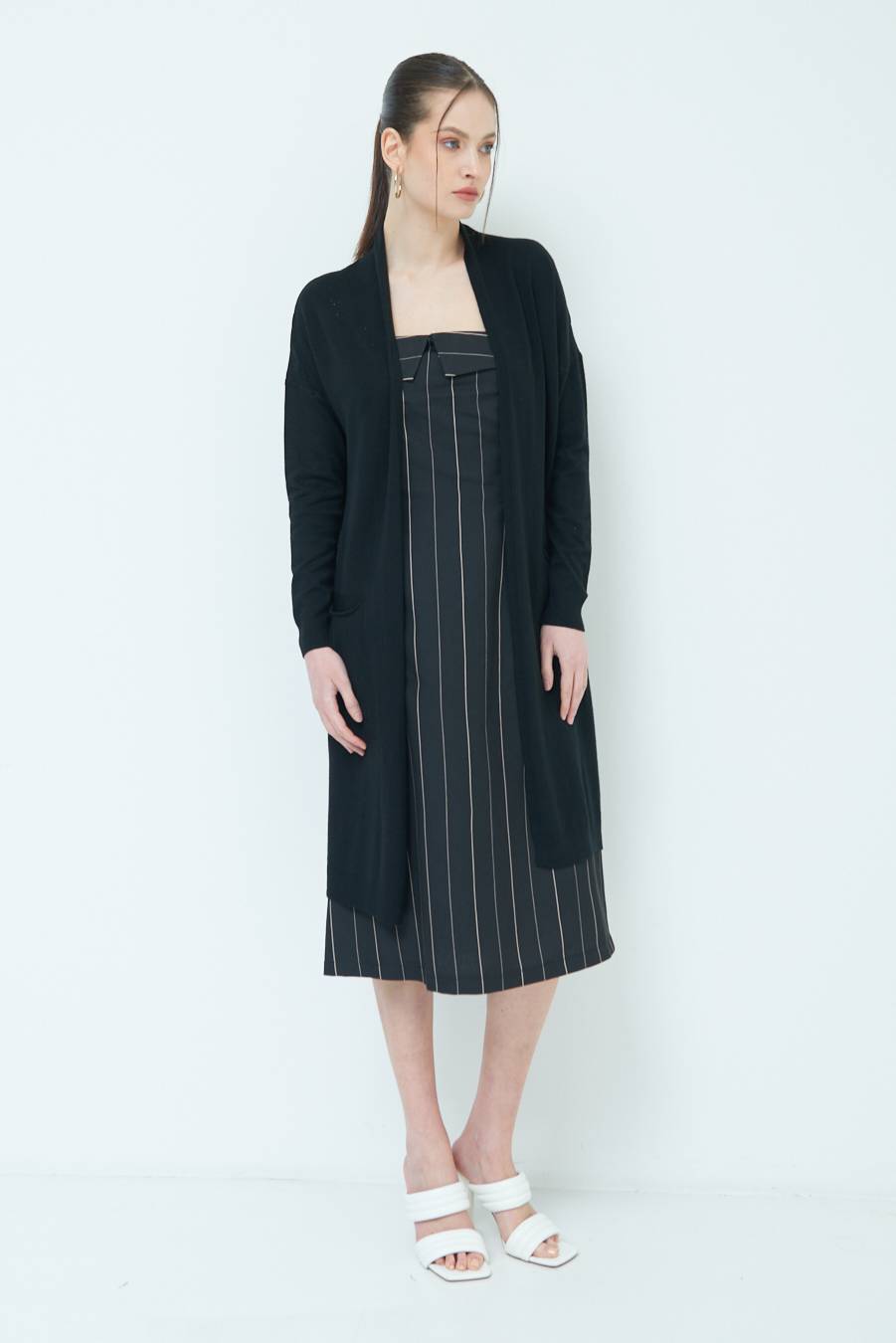 Kikisix SPOLVERINO TASCHE NERO