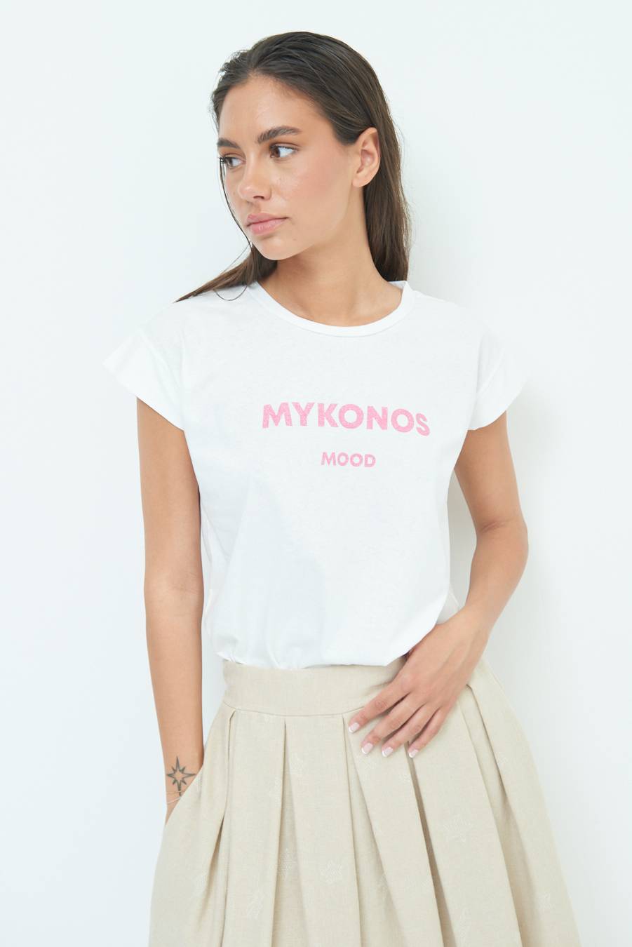 Kikisix T-SHIRT ''MYKONOS'' BUBBLE