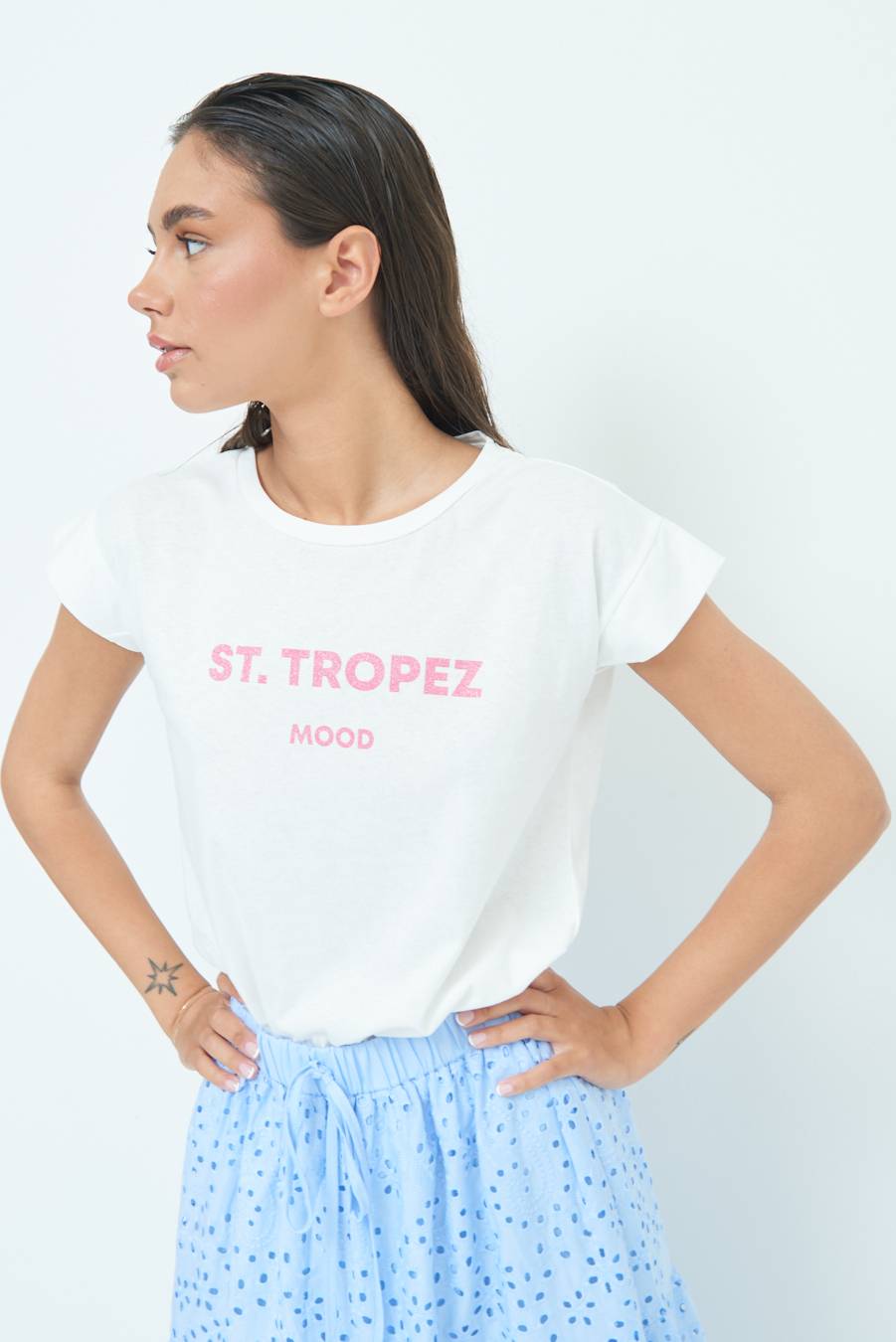 Kikisix T-SHIRT ''ST.TROPEZ'' BUBBLE