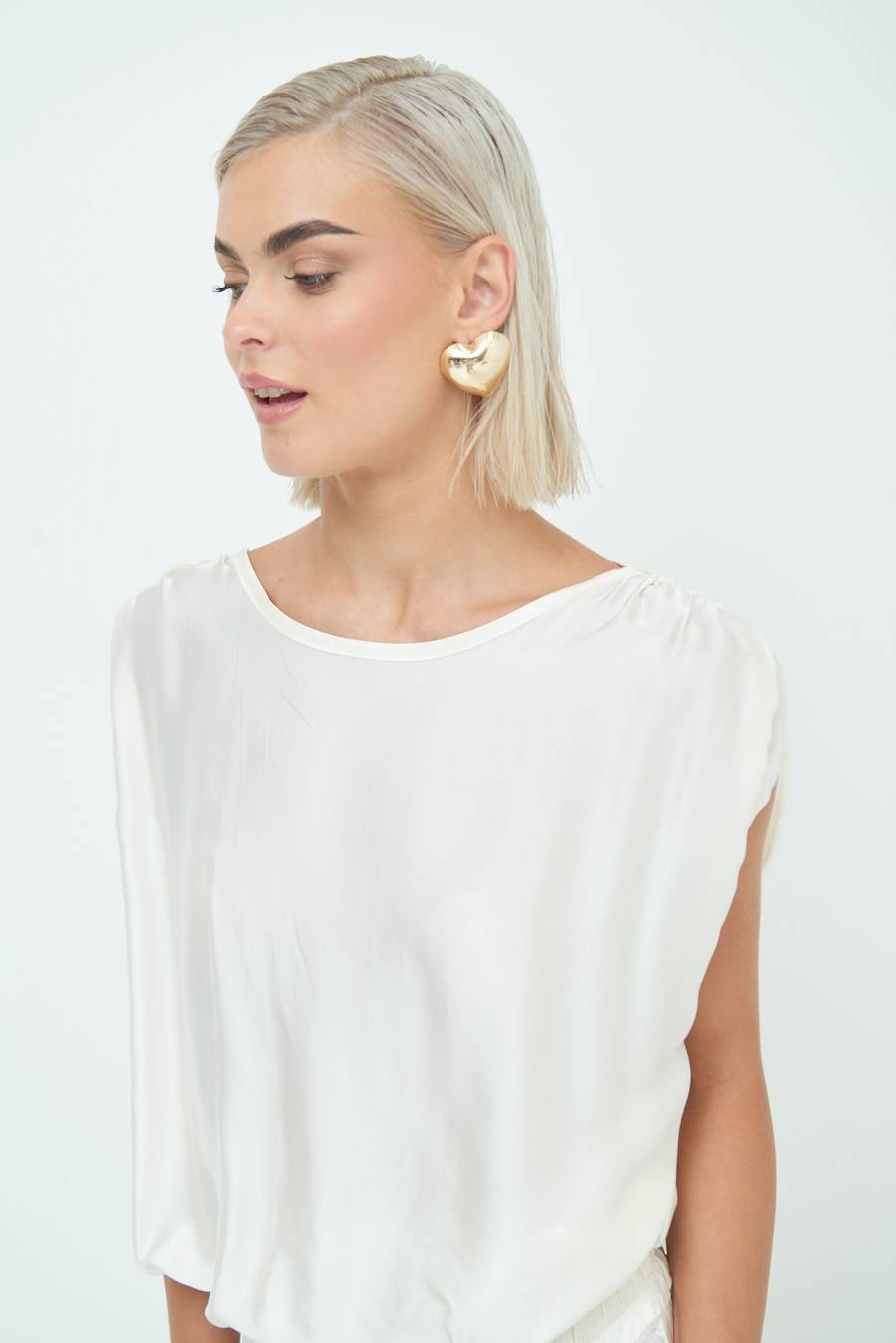 Kikisix TOP CON ELASTICO FONDO SCOLLO BALA BURRO